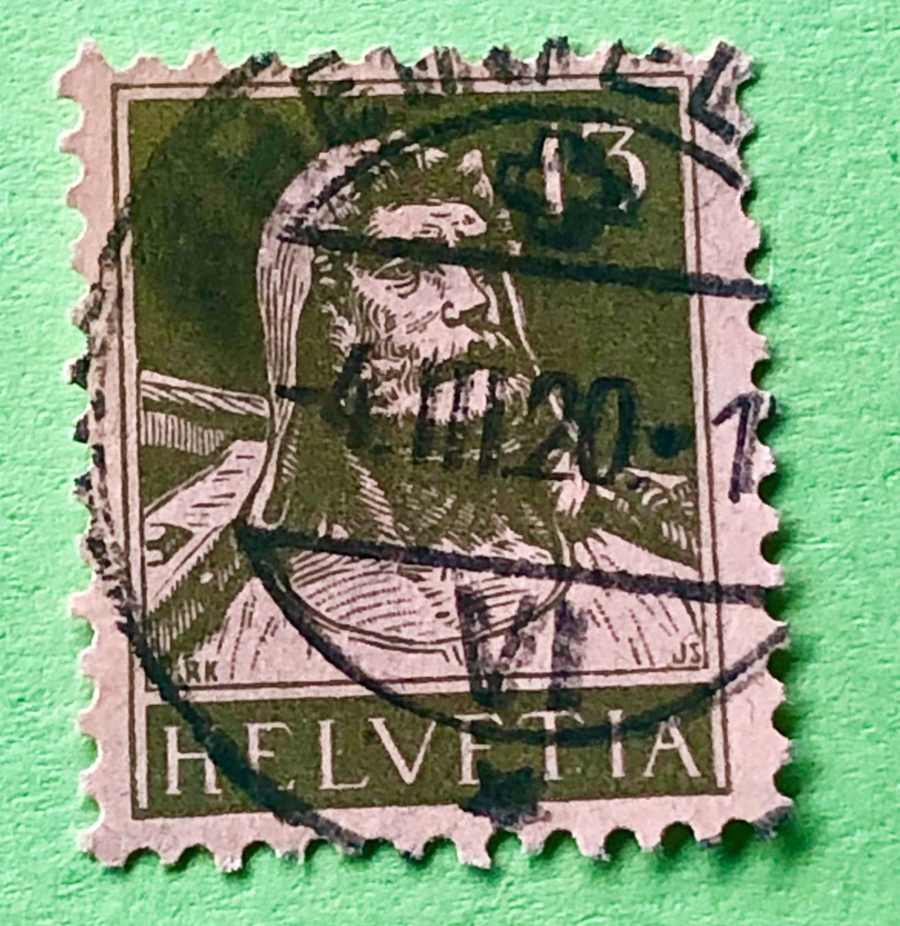 Tutti i francobolli: Nr.139 Tellbrustbild GESTEMPELT     – Usato da Aarau venduto da Billa007