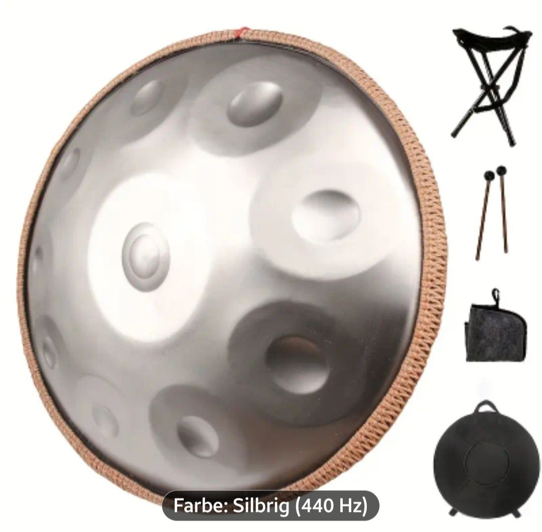 Strumenti musicali: Handpan 10 Ton D-Moll kurdisch Neu und OVP – Nuovo e nell'imballaggio originale da Zürich venduto da Shyning