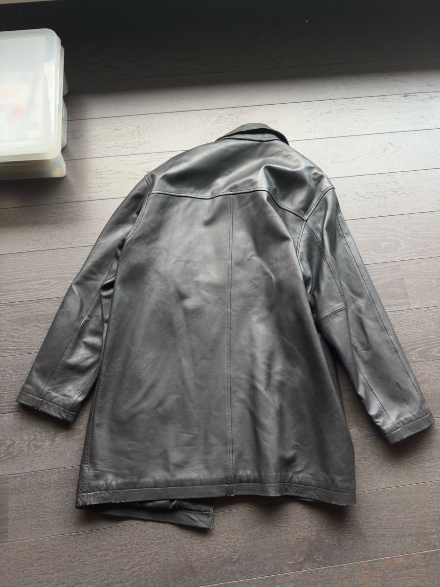 Mäntel: Mossimo Genuine Leather Jacket Black Size L – Gebraucht aus St. Gallen von bea_9qzt 1
