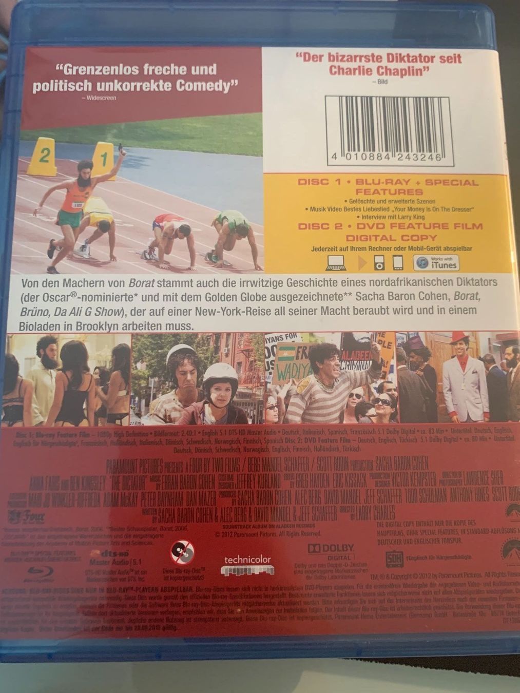 Tutti i DVDs: diktator blueray – Nuovo (secondo la descrizione) da Härkingen venduto da hamschter73 1