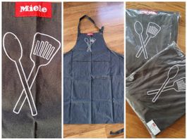 2 MIELE-GRILLSCHÜRZEN NEU!!!