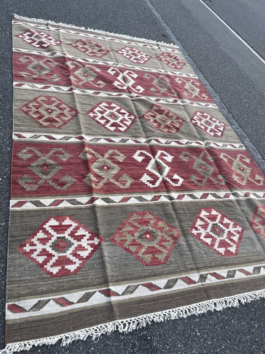 Kelim Teppiche: Kelim  orient mit bunten Muster – Gebraucht aus Zürich von Ahuran
