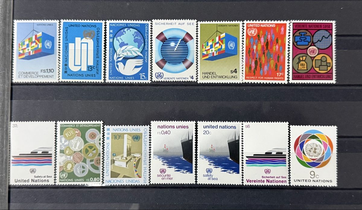 Tutti i francobolli: Timbres -  Nations Unies – Nuovo (secondo la descrizione) da Petit-Lancy venduto da Solcarm 2