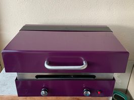 Plancha-Gasgrill CREATIVE (2 Brenner, Edelstahlplatte)
