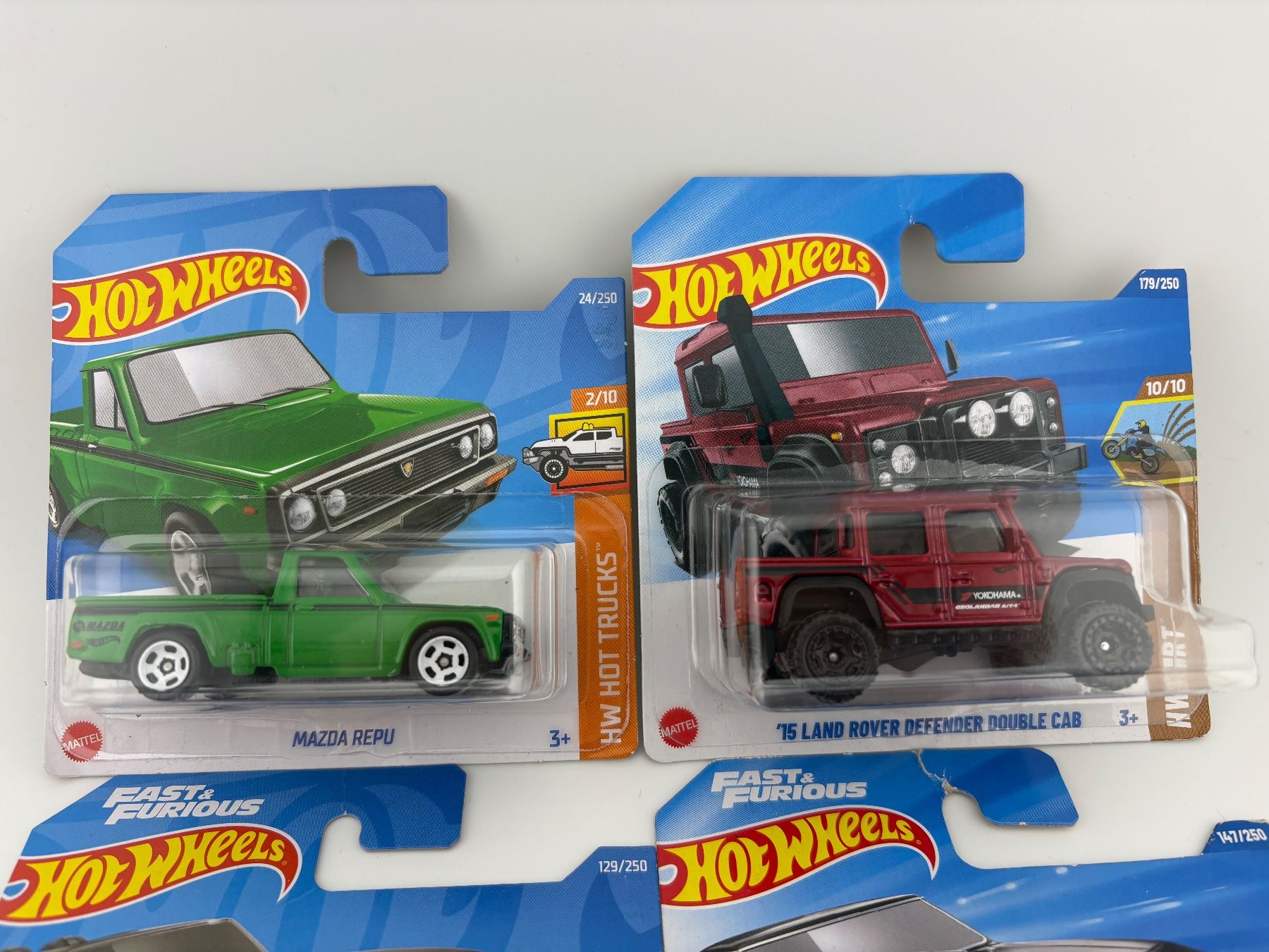 Hot Wheels Modellautos: 6 Hot Wheels Pick-Ups Dodge, Chevy El Camino Cadillac Mix 16 – Neu (gemäss Beschreibung) aus Flawil von HeisseReifen 3