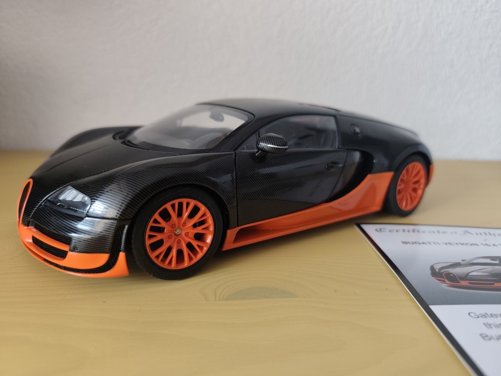 Autoart Modellini d'auto: Bugatti Veyron SuperSport autoart – Nuovo e nell'imballaggio originale da Martigny venduto da Vintage-23 1
