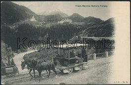 GR Schuls - Tarasp - Pferde Tram - Rösslitram