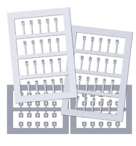 Busch Modelleisenbahnen: Busch N: 40xKilometer Steine – Neu und originalverpackt aus Niederhasli von rail-duerst 2