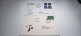 Pro Juventute 1967 und Helvetia 1967