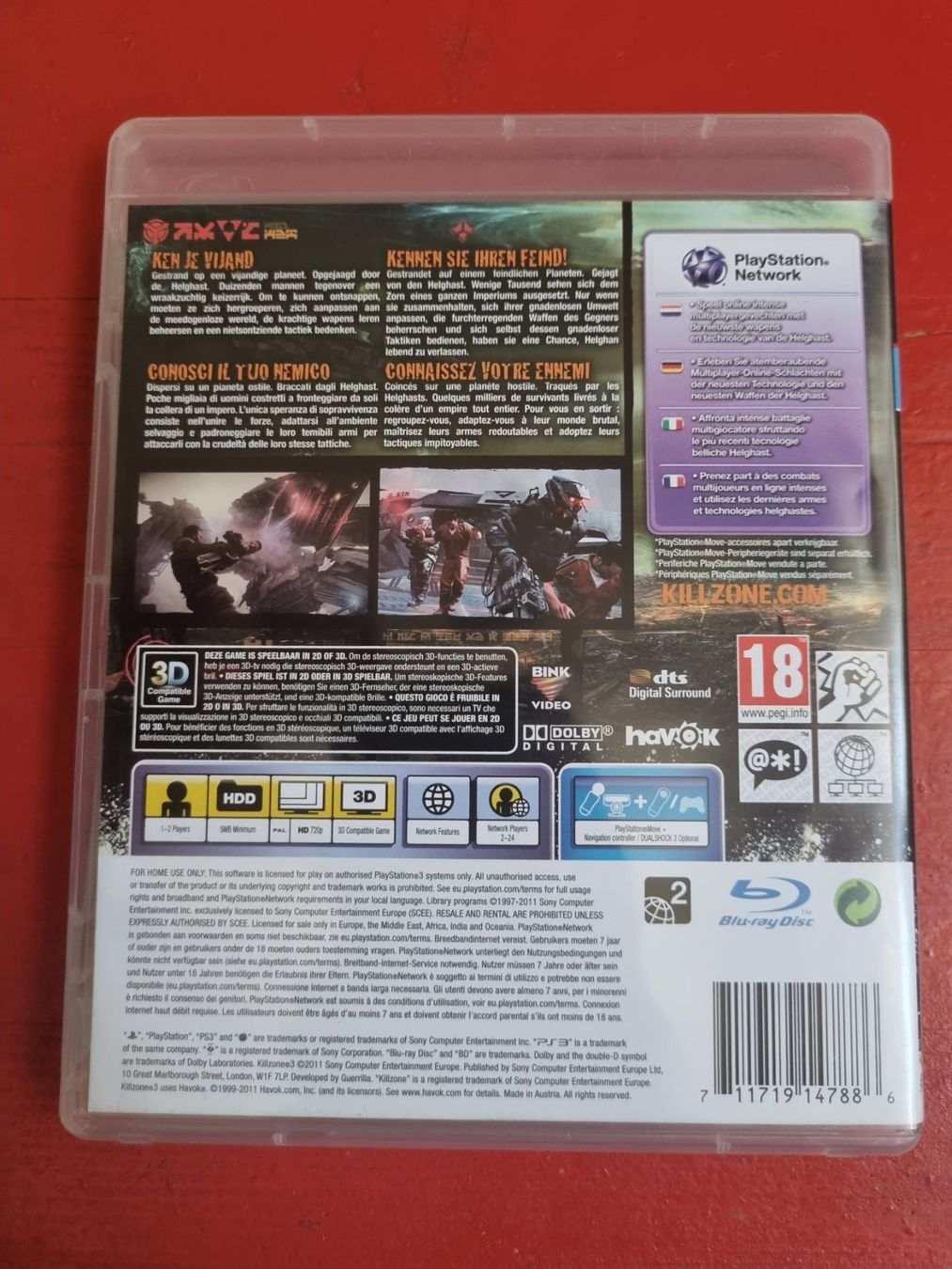 Sony Giochi: Killzone 3 PlayStation 3 – Usato da Pollegio venduto da Isaiaaaa96 1