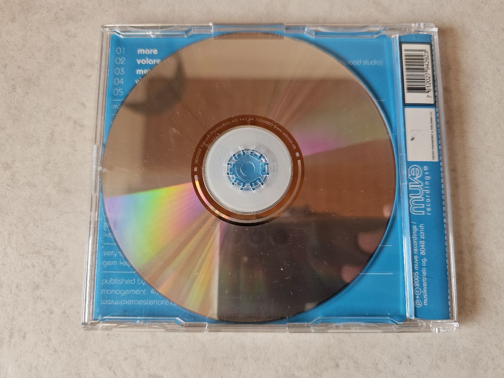 CD: Piero Esteriore  -  Mare / Maxi Single mit Unterschrift – Usato da Schneisingen venduto da backstore24 1
