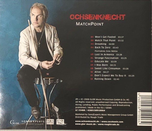CD: Ochsenknecht - Matchpoint – Usato da Grüningen venduto da azulverde 1
