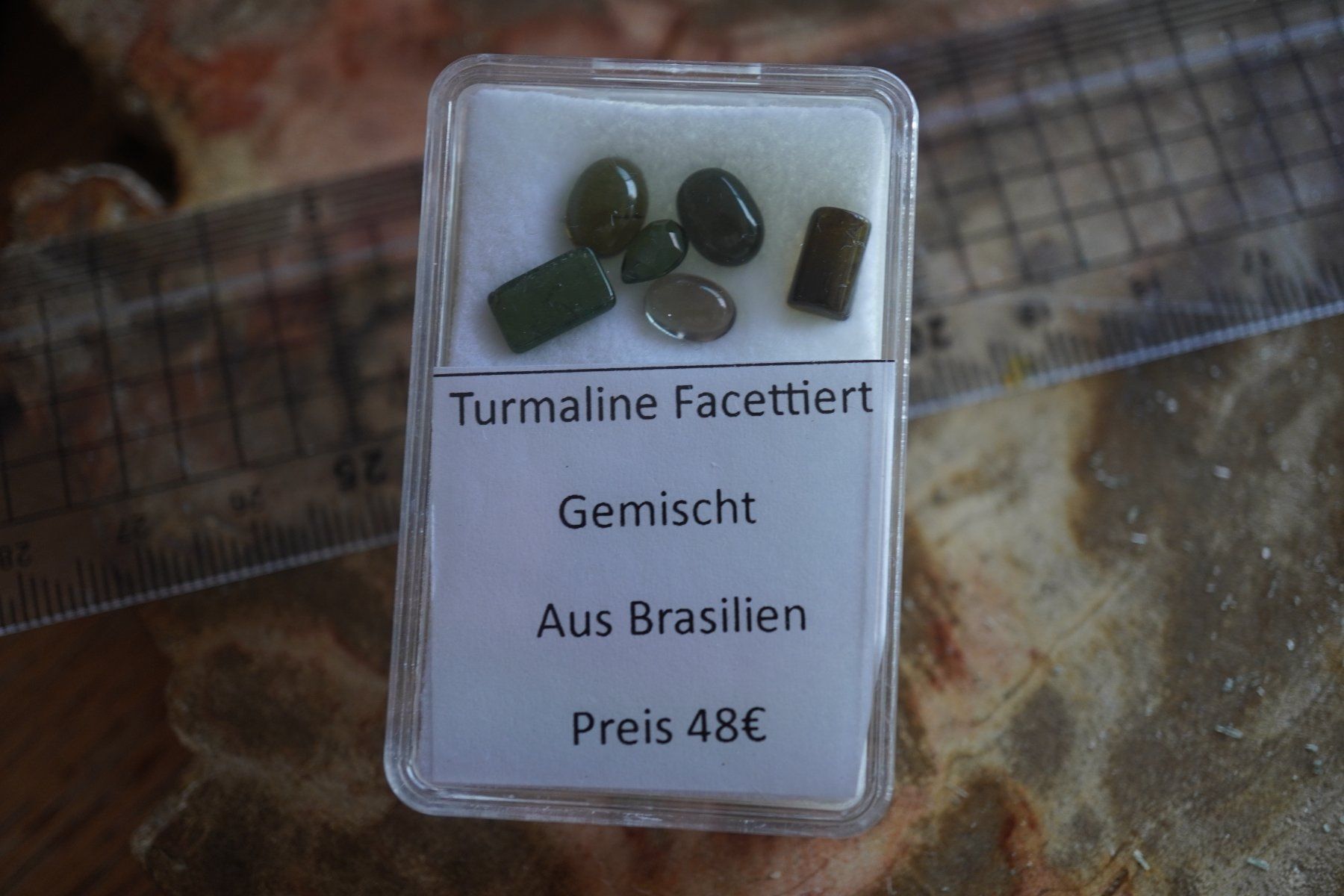 Pietre preziose: Turmalin  Lot Gemisch in BOX – Nuovo e nell'imballaggio originale da Eschenbach SG venduto da topstone 8