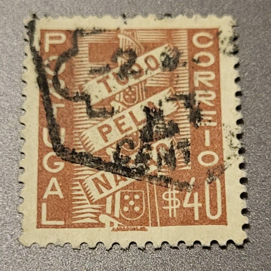 Alle Briefmarken: Portugal alte briefmarke – Gebraucht aus St Gallen von Stampsalshobby