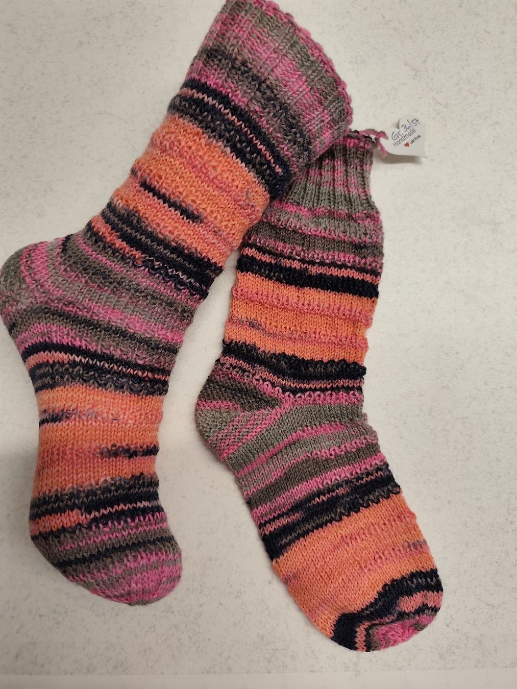 Calze: handgestrickte Socken Gr. 36/37 – Nuovo e nell'imballaggio originale da Glarus venduto da Tutticolori55