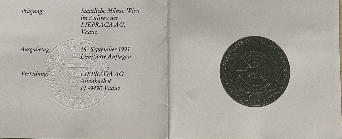 Medaglie: Münze / Gedenkmedaille Silber – Usato da Triesen venduto da Mond_und_Sterne04 5