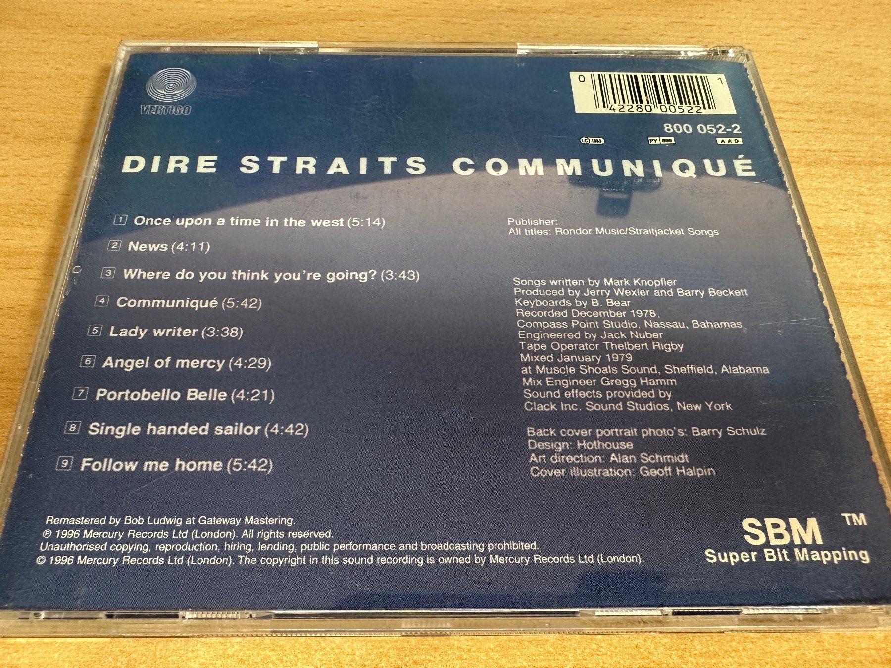 CDs: W1 Dire Straits – Communiqué – Gebraucht aus Rikon im Tösstal von Alpenmutz 1