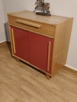 Midcentury Schiebetür-Kommode - Vintage
