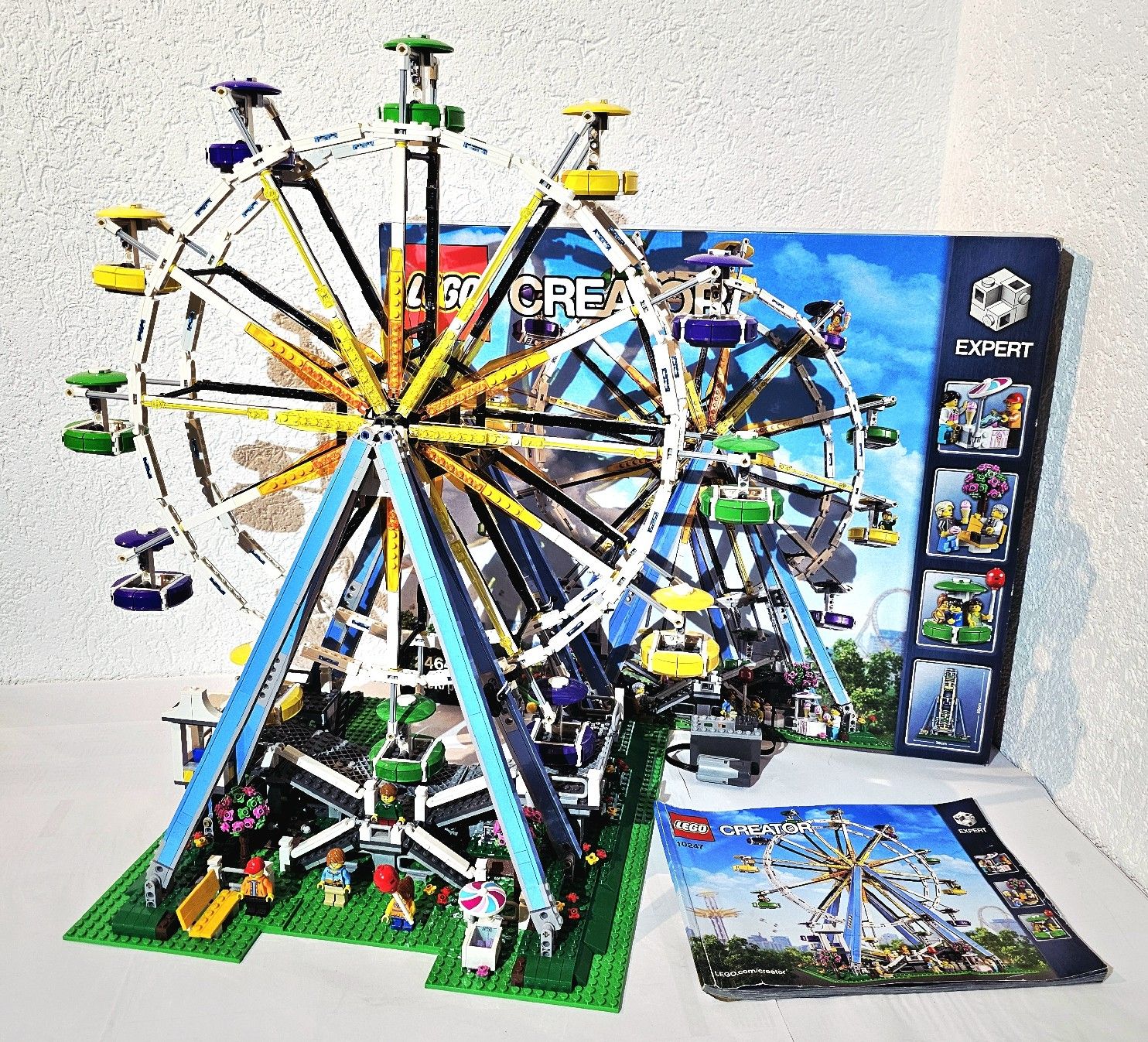 Lego Kit di costruzioni: LEGO CREATOR EXPERT 10247 RIESENRAD MIT OVP – Usato da Turbenthal venduto da Ddanuh 8