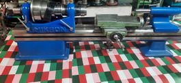 Mikron T90 , Spindelstock mit Untersetzungsgetriebe