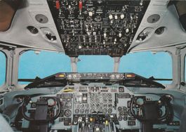 Zürich - Cockpit einer DC-9 - swissair