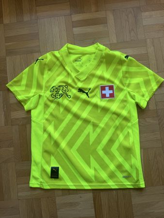 Offizielles Fussball Nati Goalieshirt ohne Nummer/Name