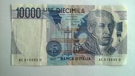 Billet banque Italie 10.000 Lires 03/09/1984 TBE+