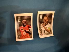 Fussball Stickers coca cola