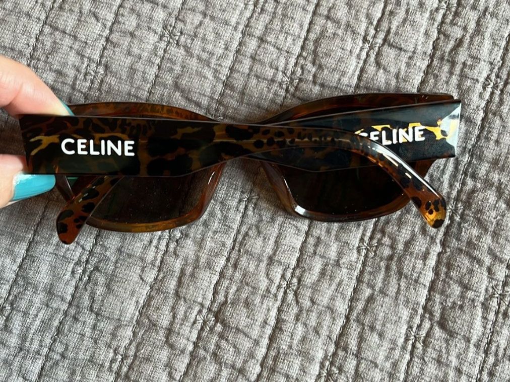 Celine Occhiali & Lenti: CELINE Monochroms Leopard Havana Sonnenbrille – Usato da Neuhausen venduto da Rue_Trouvaille 1
