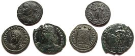 lot 3 römische münzen (4 Jhr n. Chr) : Licinius I, Constans,