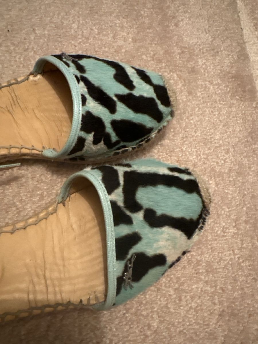 Longchamp Scarpe da donna: Longchamp Espadrille Sandals, Turquoise, Size 37 – Usato da Zürich venduto da Asybb 1