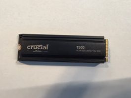 Crucial T500 mit Kühlkörper 2000 GB M.2 2280 (ideal für PS5)