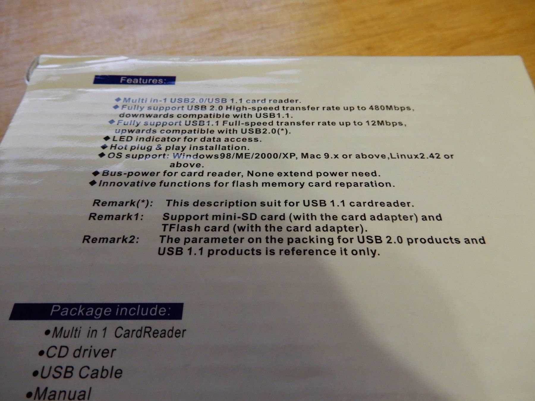 PC: PC Kartenleser intern – Nuovo e nell'imballaggio originale da Worben venduto da MaKo3252 4