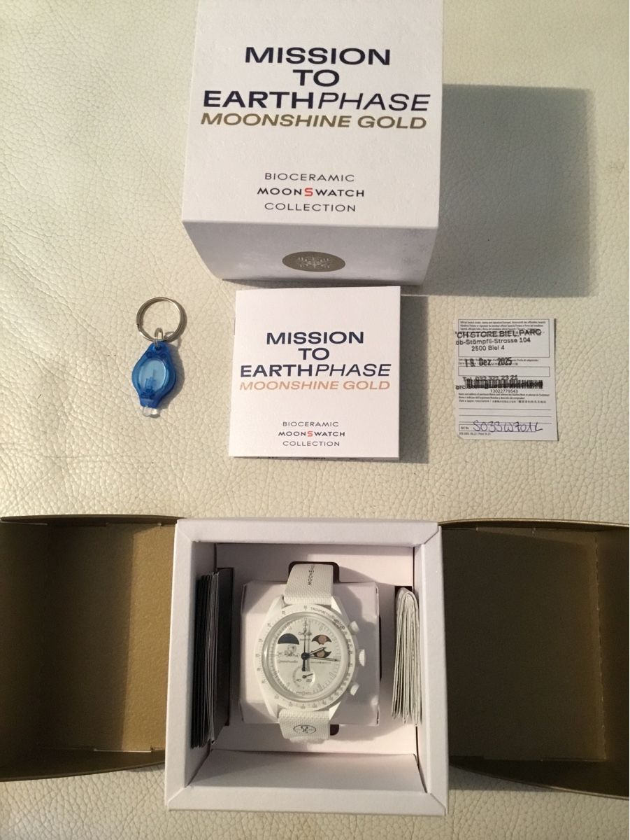 Swatch Orologi: Swatch Moonshine GOLD – Nuovo e nell'imballaggio originale da Neuchatel venduto da RinoICF 1