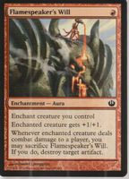 TCG Magic The Gathering MTG UK JOU 095 Flamespeaker's Will