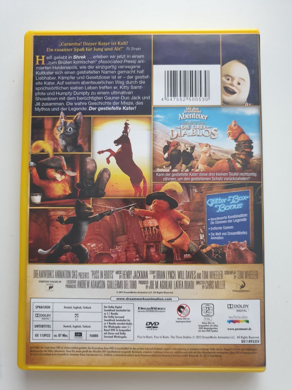 Tutti i DVDs: Der Gestiefelte Kater DVD – Usato da Zürich venduto da pau_y8mv 1