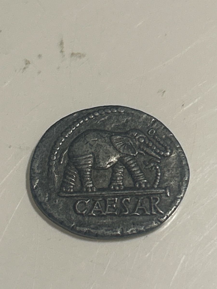 Medaglie: Römische Caesar Elefant mit Inschrift Antik Deko(S19) – Usato da Neuenhof venduto da bro_9zsg