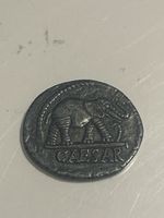 Römische Caesar Elefant mit Inschrift Antik Deko(S19)