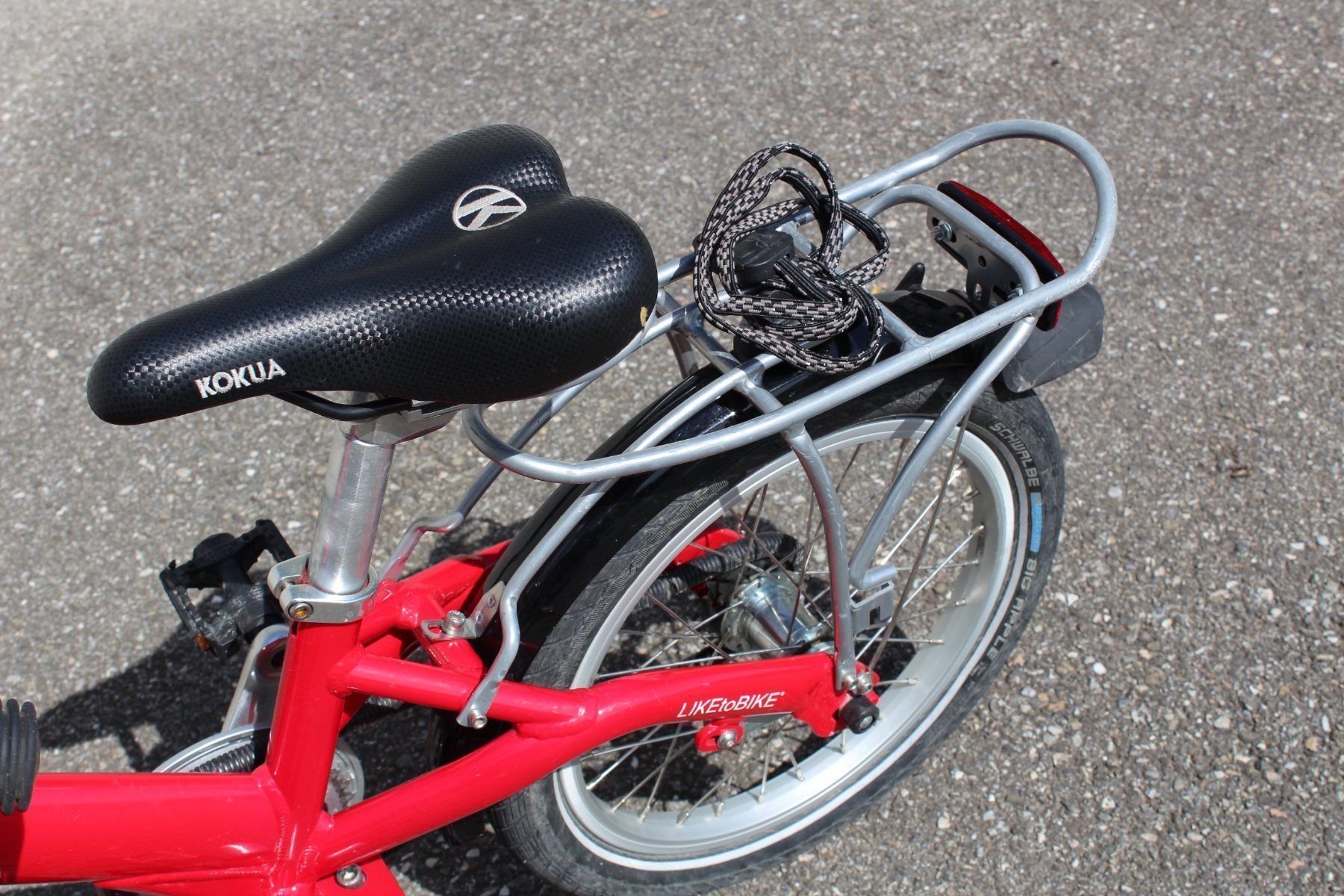 Biciclette: Kokua 16" Schutzblech, Ständer und Gebäckträger – Usato da Walliswil-Nbipp venduto da Speer516 6