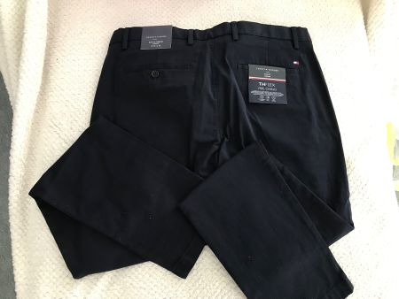 Tommy Hilfiger Flex Chino - W34 L32 blau - Neu mit Label !