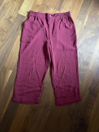 dünne Caprihose, L, neu