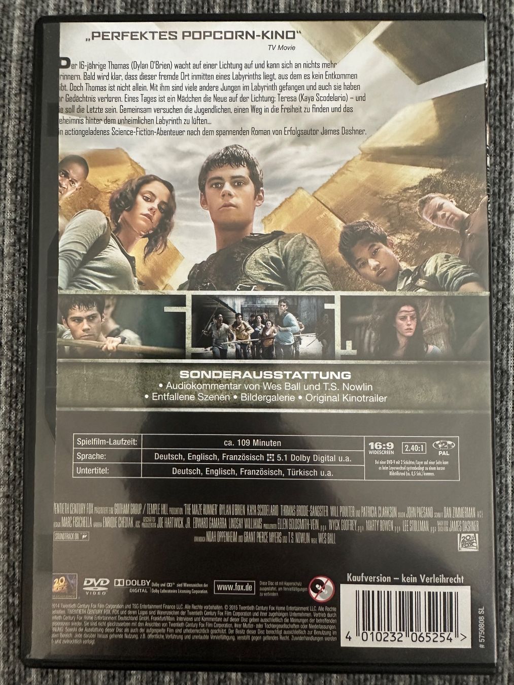 Tutti i DVDs: Maze Runner - Die Auserwählten im Labyrinth – Nuovo (secondo la descrizione) da Dierikon venduto da Butcherboy 1