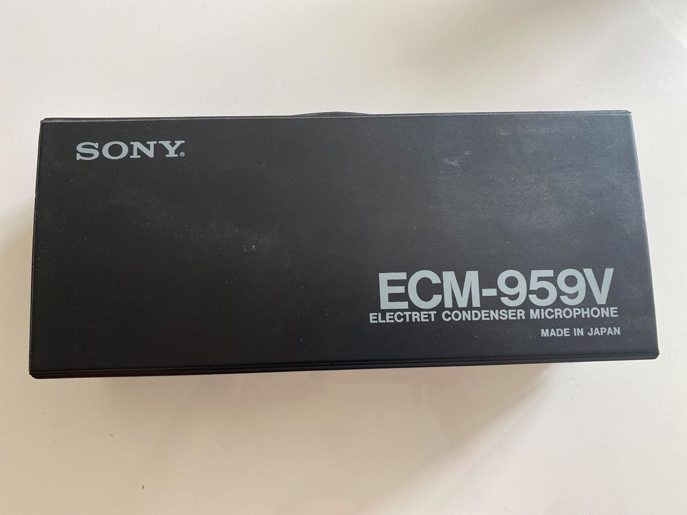 Dès 1.- / Neuf / Sony ECM-959V micro electret stereo | Acheter sur Ricardo