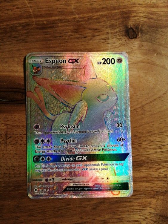 Espeon Gx Rainbow Rare Kaufen auf Ricardo