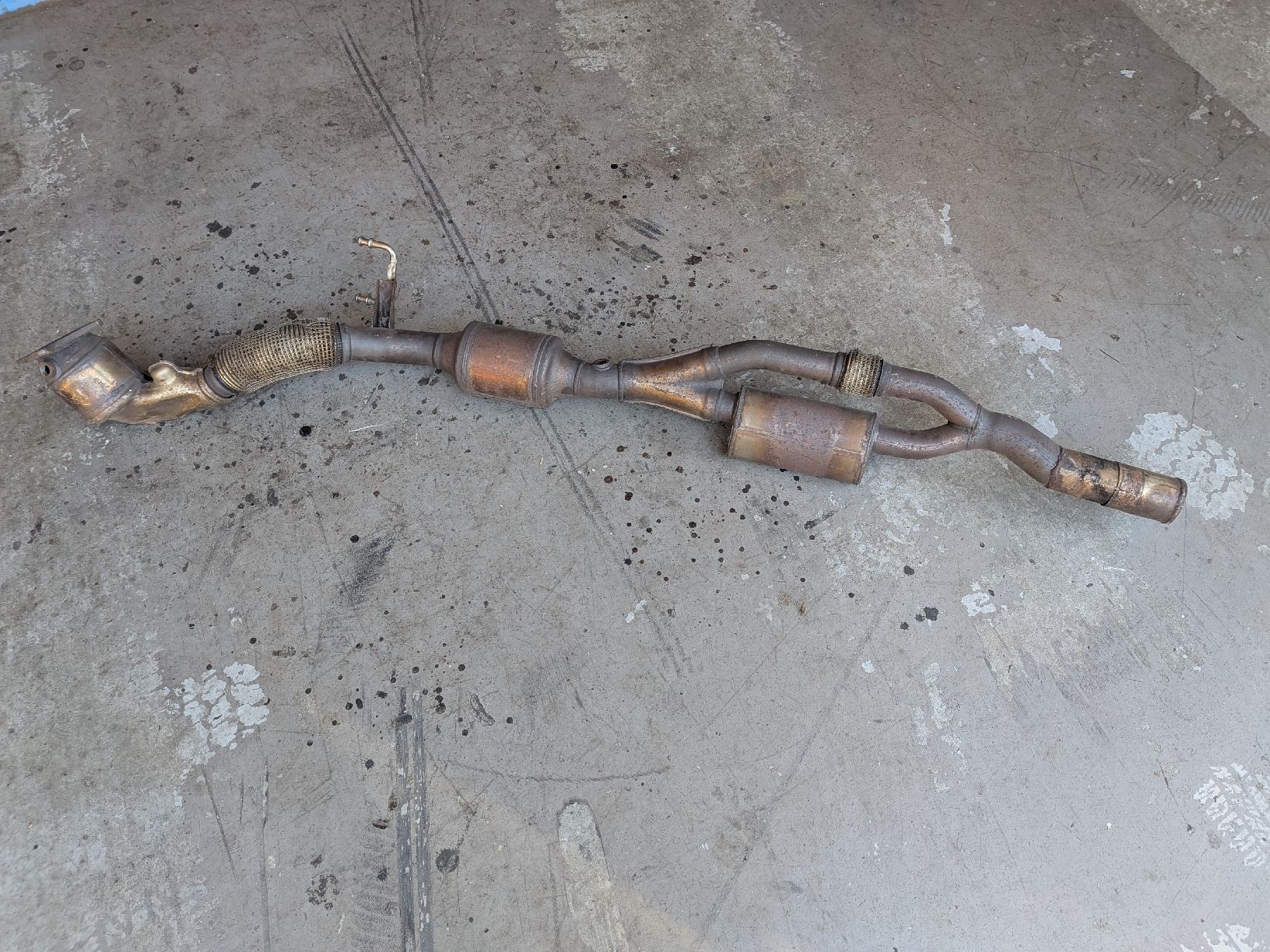 Audi Sistemi di scarico: Audi S3 8PA Downpipe Kat Original – Usato da Steinen venduto da cg55hm
