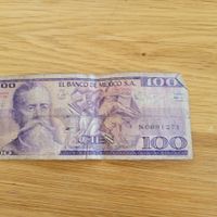 Banknote Mexico 100