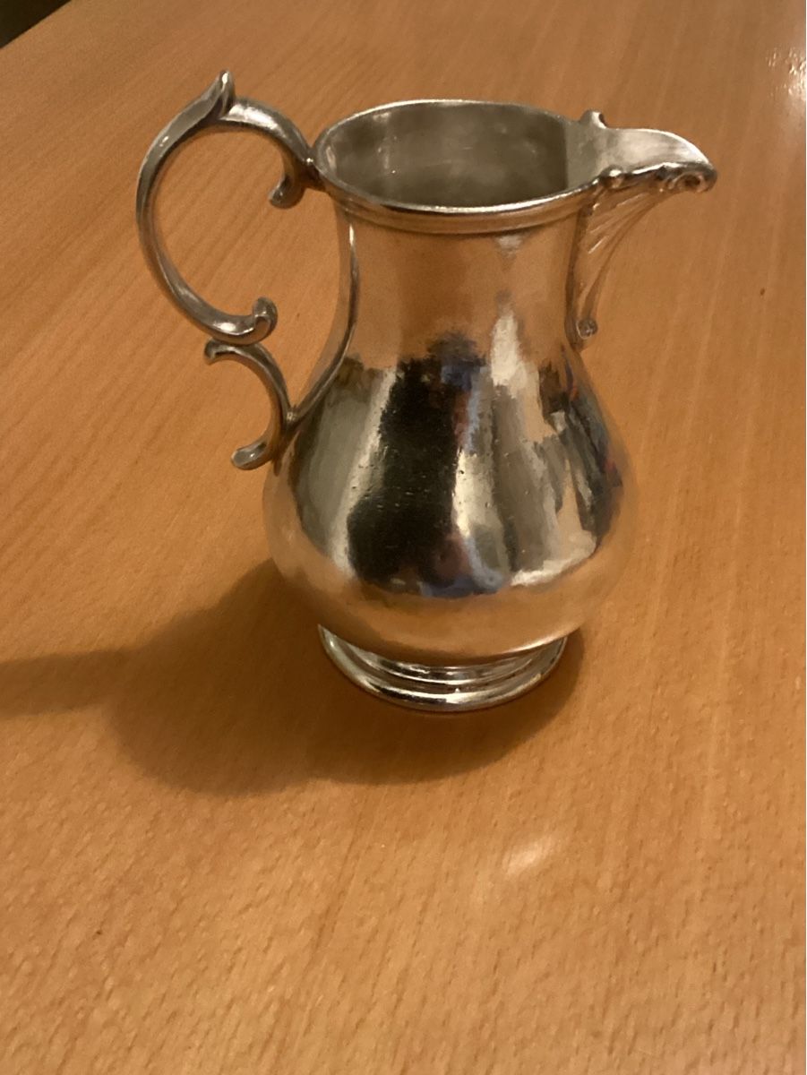 Karaffen: Gebr. Hepp Milchkännchen Hotel Silber versilbert c.1924 – Gebraucht aus Nunningen von Vintage59 9