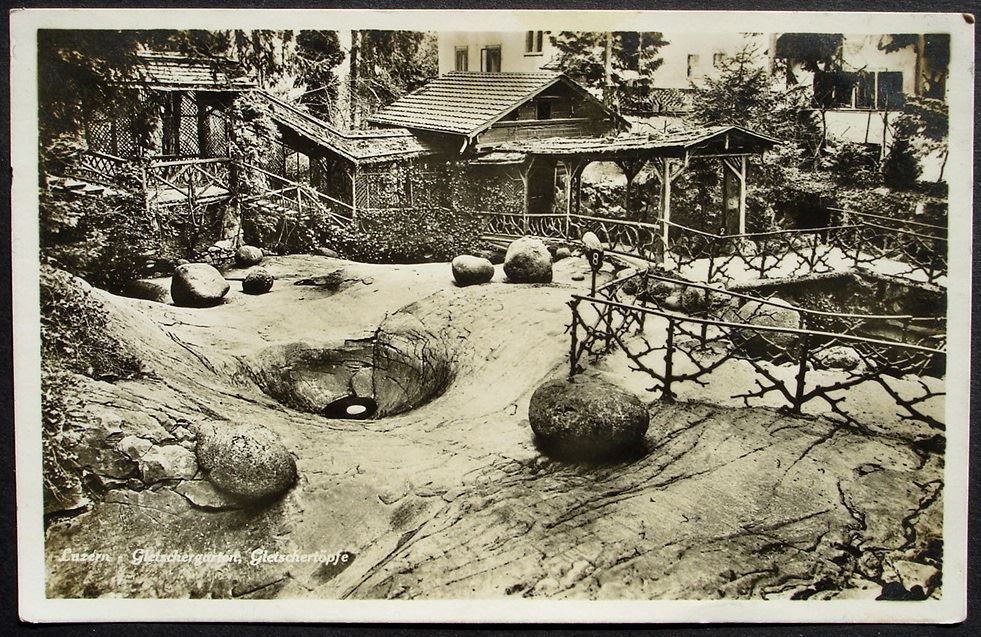 Cartoline postali: LUZERN Gletschergarten Gletschertöpfe – Nuovo (secondo la descrizione) da Jona venduto da philajona