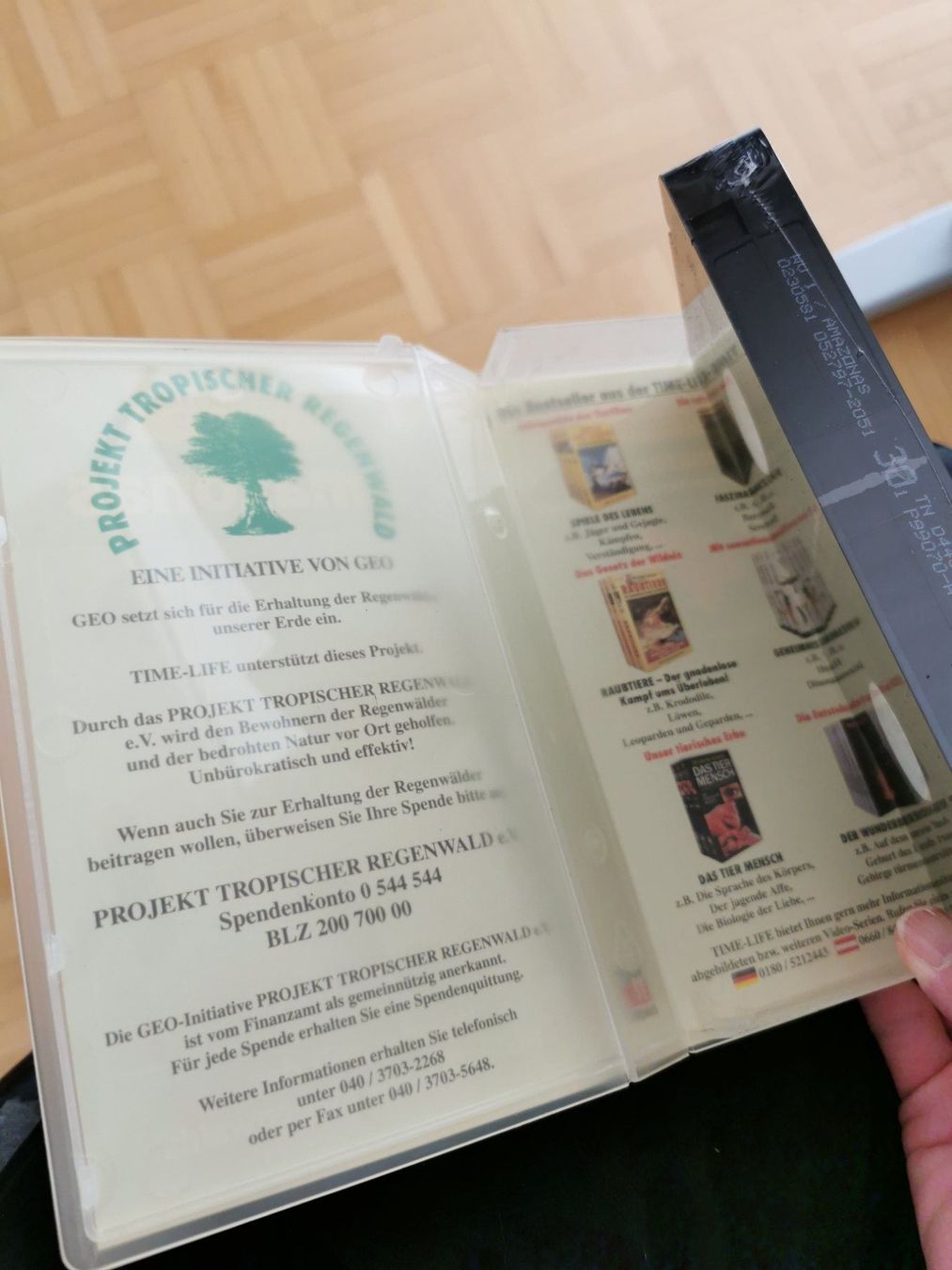Tutti i VHS: Faszination Wildnis: Amazonas, Time Life, VHS – Nuovo e nell'imballaggio originale da Gockhausen venduto da Porcini56 2