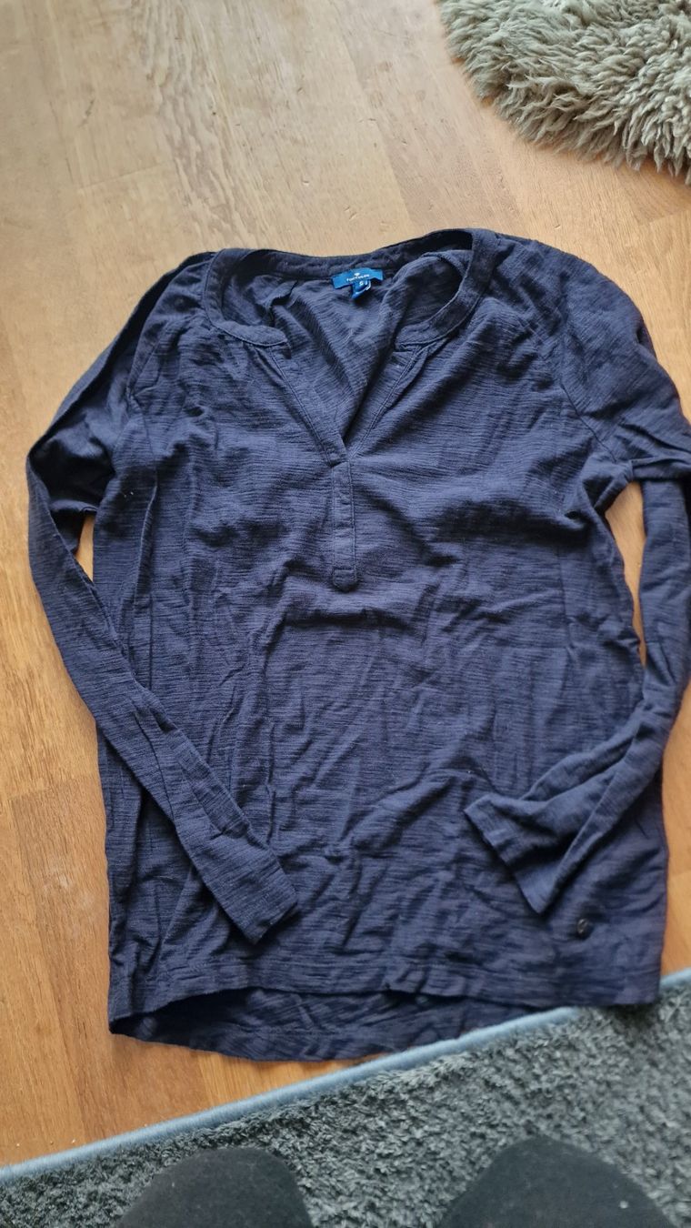 Tom Tailor Maglioni & Felpe: Tom Tailor Langarmshirt – Nuovo (secondo la descrizione) da Kerns venduto da onewayticket